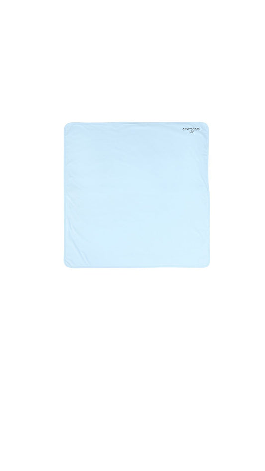 BABY BLUE SUPER SOFT DOUBLE LAYER BLANKET