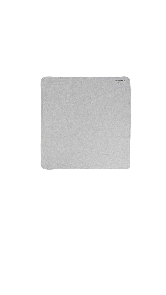 HEATHER-GREY SUPER SOFT DOUBLE LAYER BLANKET