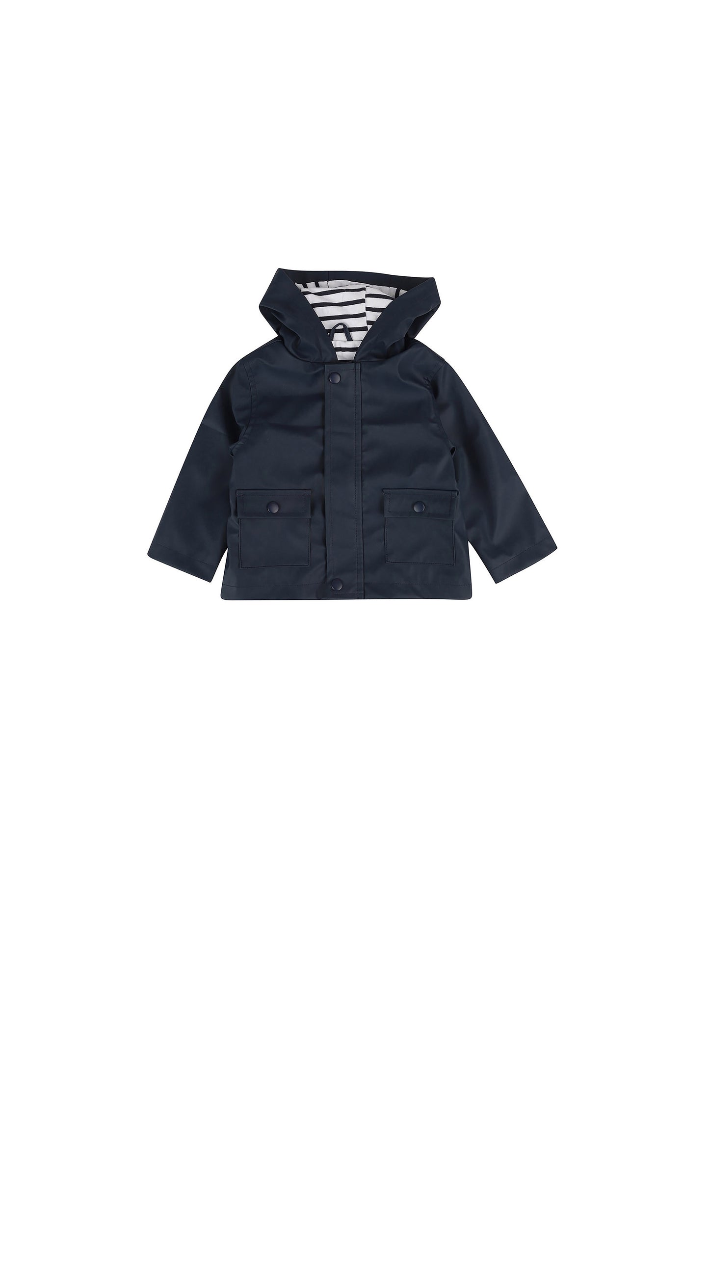 NAVY RAIN JACKET